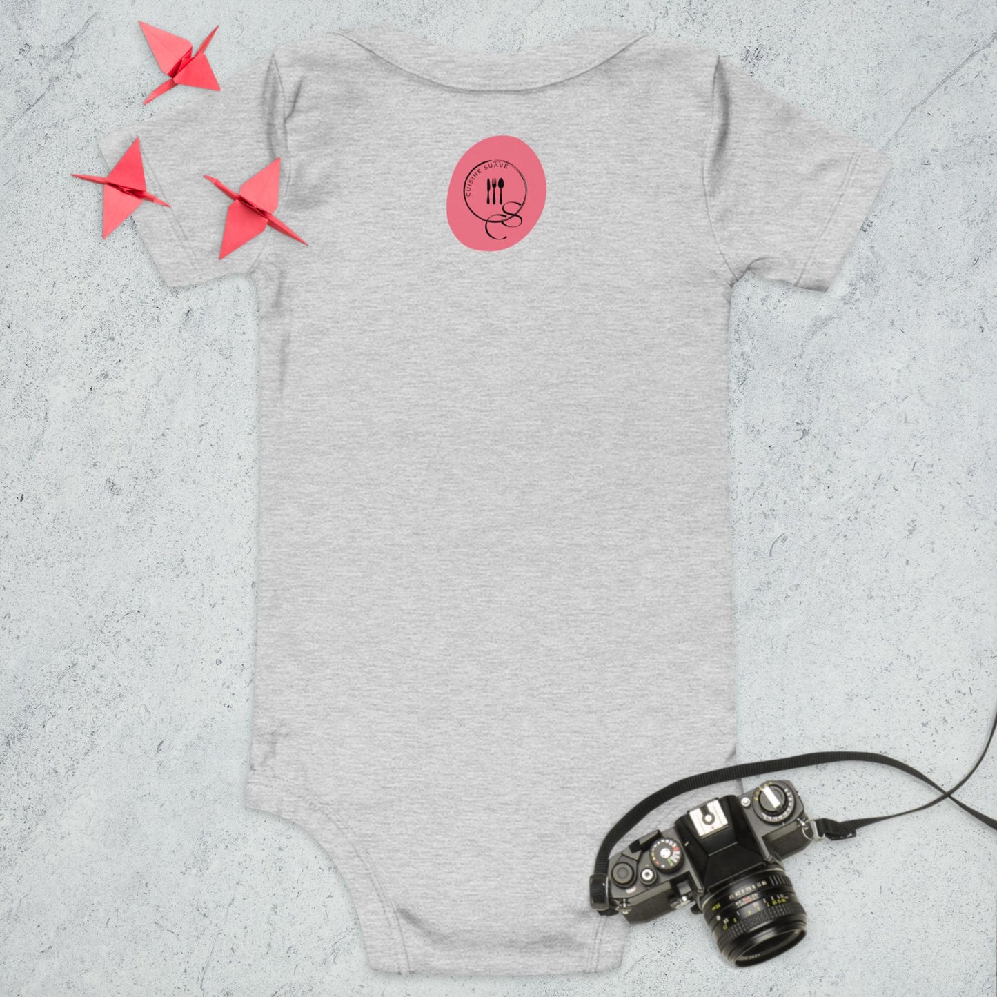 Camisole à manches courtes bébé- Cuisine Suave