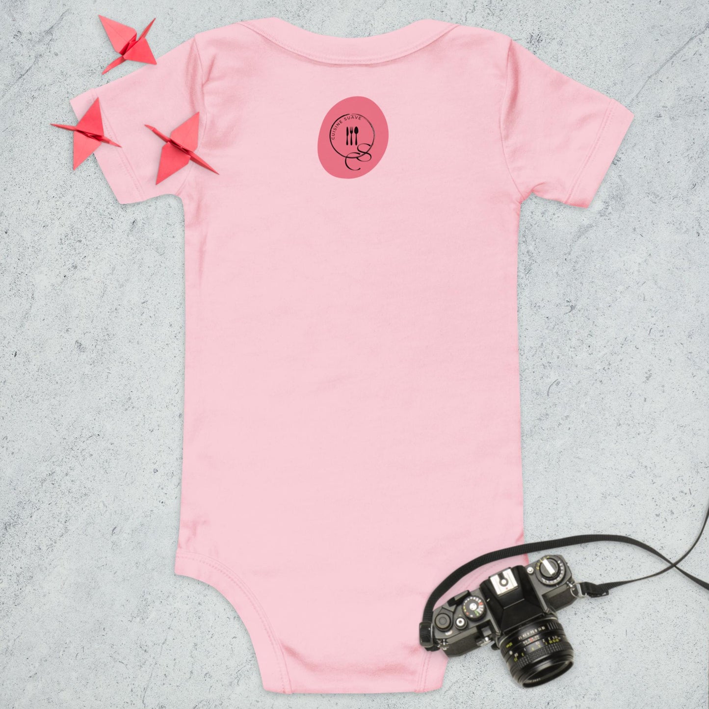 Camisole à manches courtes bébé- Cuisine Suave