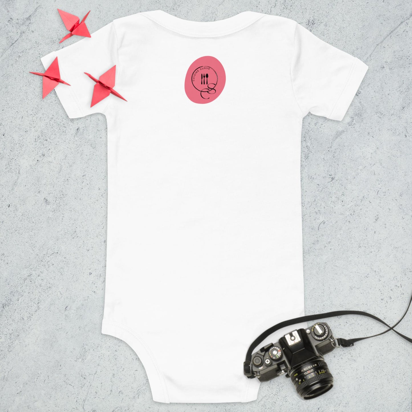 Camisole à manches courtes bébé- Cuisine Suave